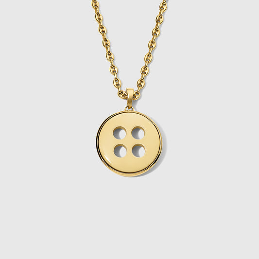 ULTRAMODE BUTTON PENDANT - IVORY