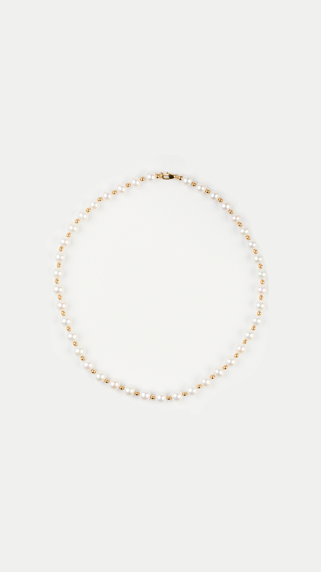 PULSE NECKLACE - PEARL